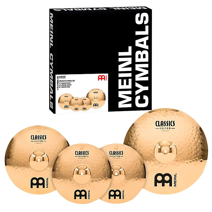 MEINL Classics Custom Brilliant Complete Cymbal Set