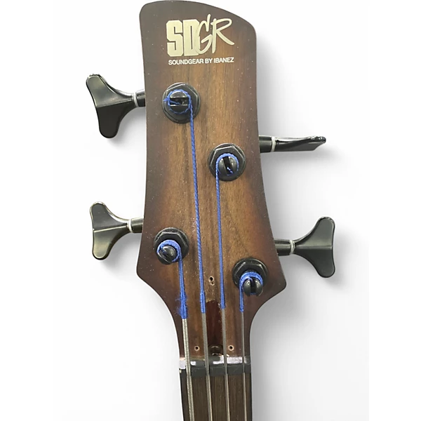 Used Ibanez SRH500 NATURAL BROWNED BURST Electric Bass Guitar