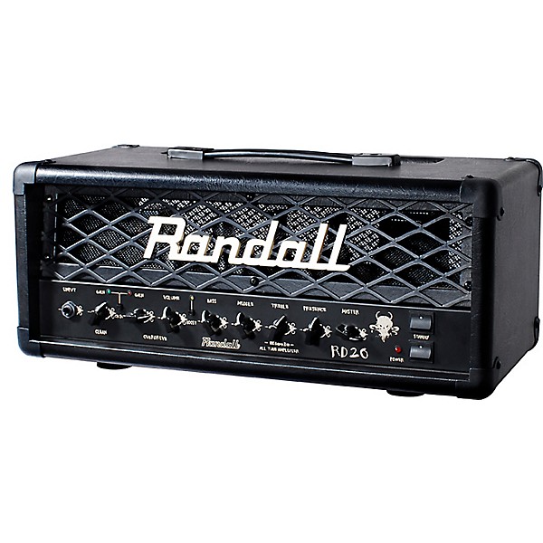 Open Box Randall RD20H Diavlo 20W Tube Guitar Head Level 1 Black