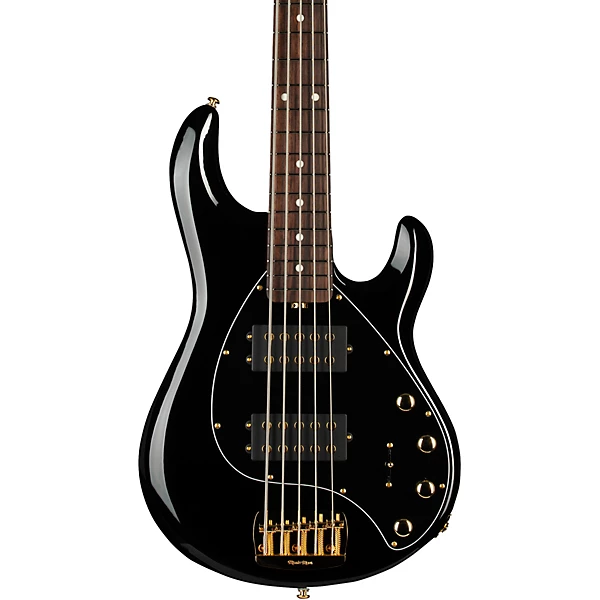 Ernie Ball Music Man Stingray Special 5 HH Limited Edition Rosewood Fingerboard Electric Bass Guitar Black