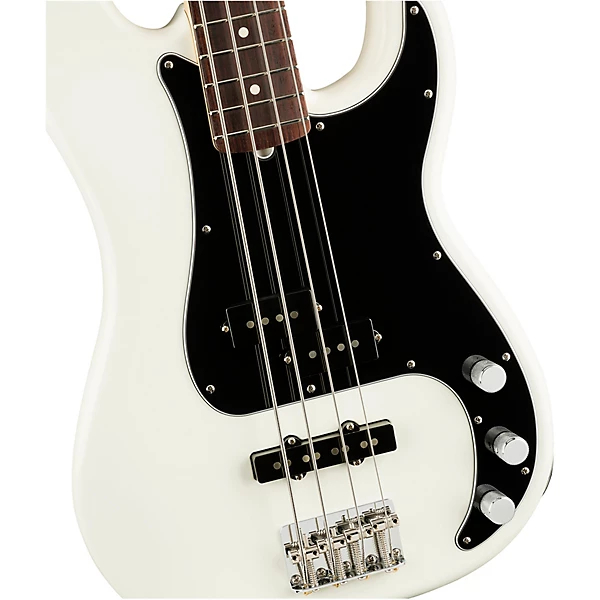 Fender American Performer Precision Bass Rosewood Fingerboard Aged White