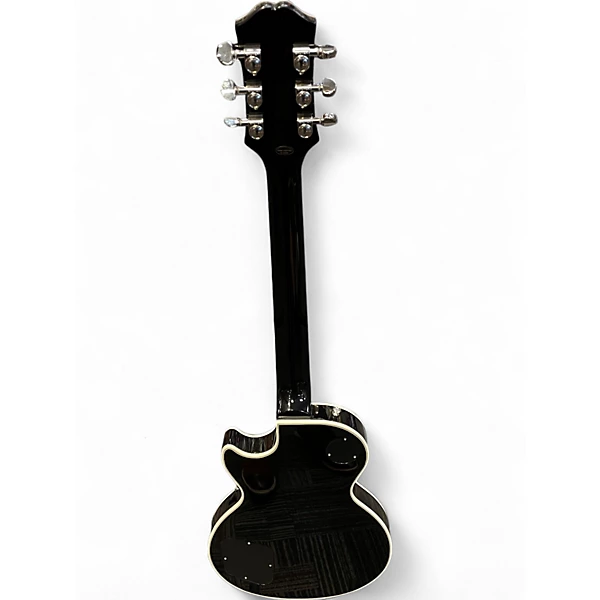 Used Epiphone LES PAUL CUSTOM LIMITED EDITION SILVER BURST Solid Body Electric Guitar