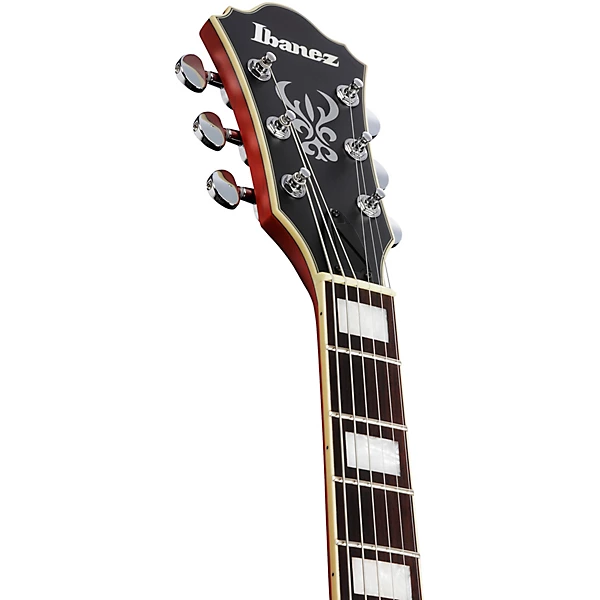 Ibanez Artcore AS73 Semi Hollow Electric Guitar Transparent Tangerine Flat