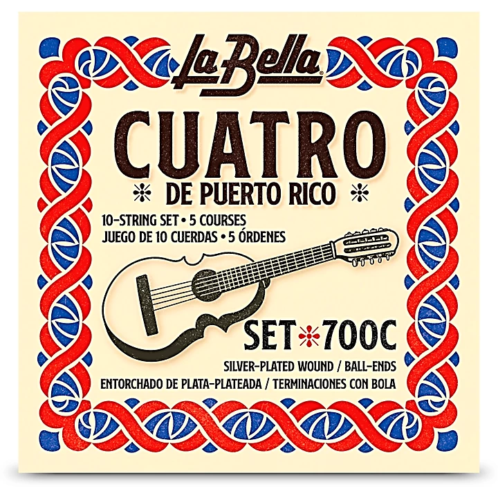 700C Puerto Rican Cuatro Strings