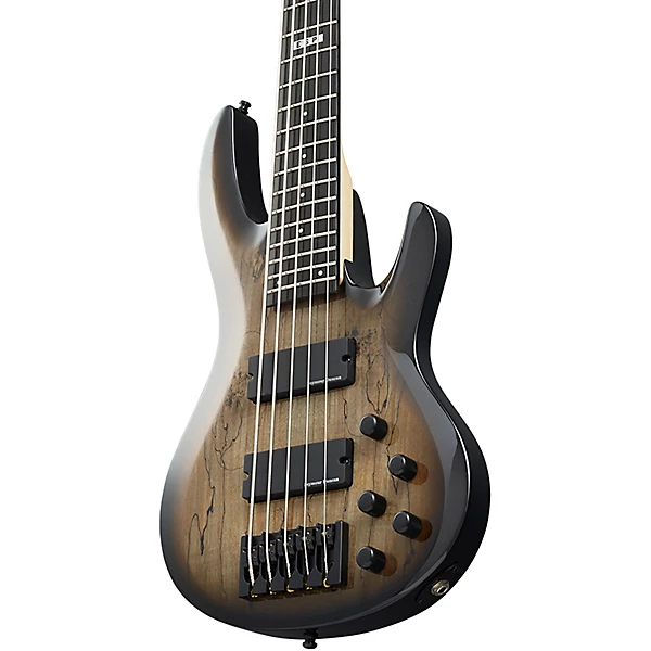 ESP E II BTL 5 Electric Bass Transparent Black Sunburst