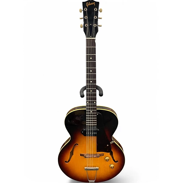 Vintage 1960 Gibson ES125T Tobacco Sunburst Hollow Body Electric Guitar