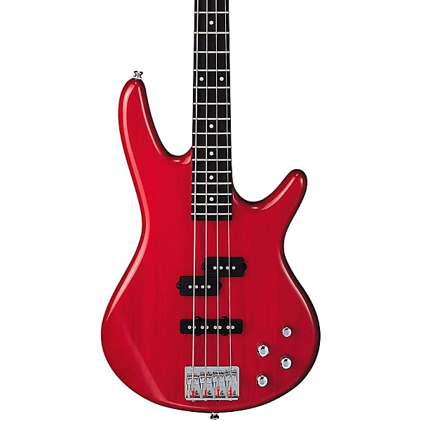 GSR200 4 String Electric Bass Transparent Red