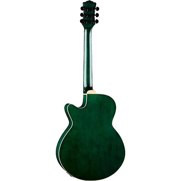 Flora Moonflower Acoustic Electric Guitar Transparent Mallard