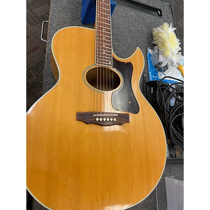 Vintage 1988 Guild F45 NATURAL Acoustic Electric Guitar