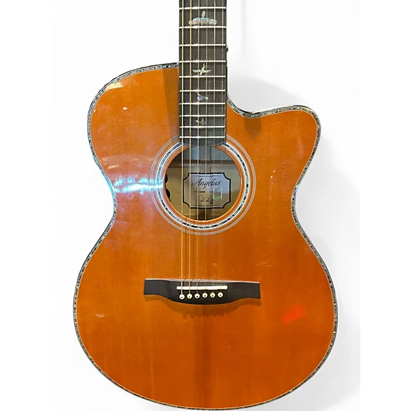 PRS Used PRS a50e Natural Acoustic Electric Guitar