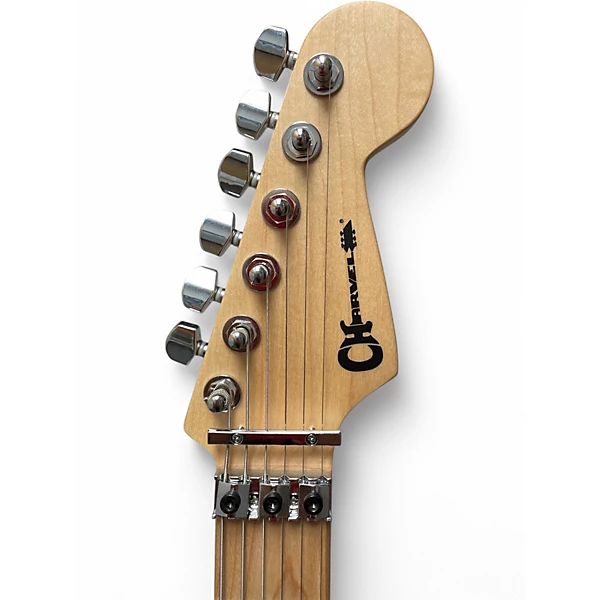 Used Charvel SOCAL HSH FR PLATINUM PINK Solid Body Electric Guitar