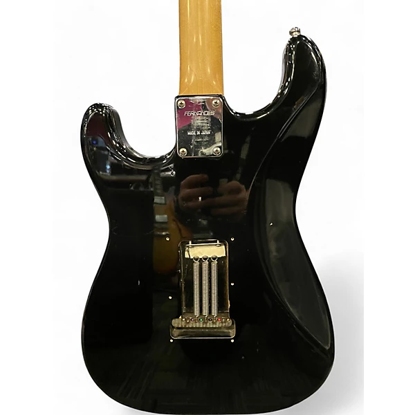 Fernandes Used Fernandes S TYPE Black Solid Body Electric Guitar.gc