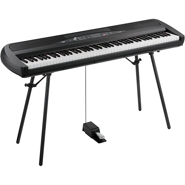 KORG SP 280 88 Key Digital Piano with Stand Level 1 Black H92293004001000.gc