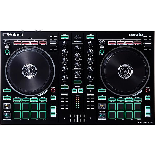 DJ 202 DJ Controller with Laptop Stand