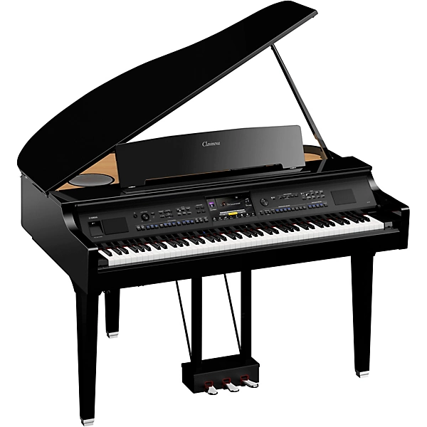 Clavinova CVP 909 Digital Grand Piano With Bench Polished Ebony