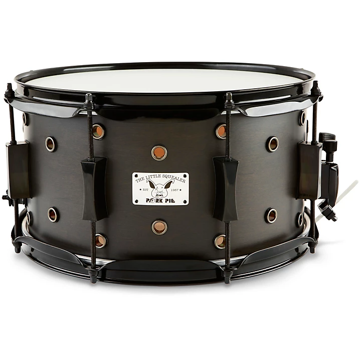 Little Squealer Snare Drum Satin Black Ebony 7 x