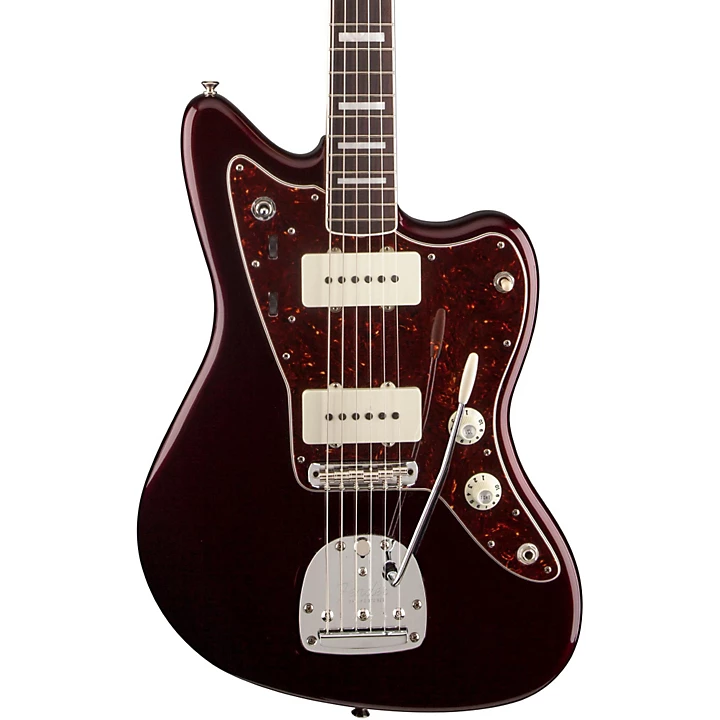 Troy Van Leeuwen Jazzmaster Electric Guitar Oxblood