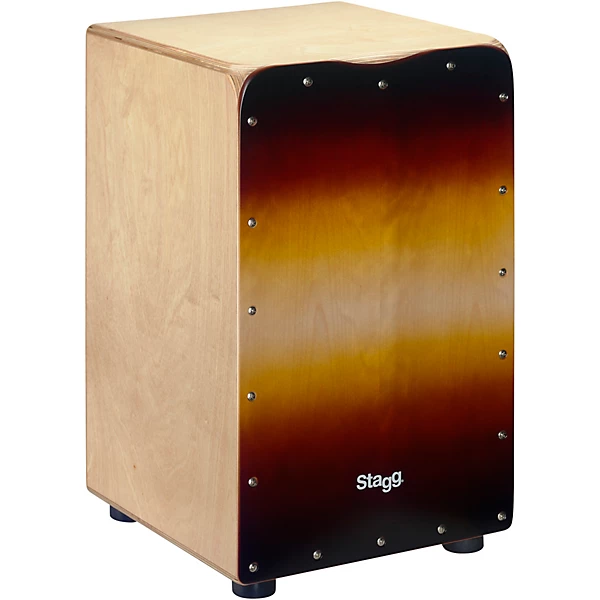 Medium Birch Cajon with Bag Sunburst