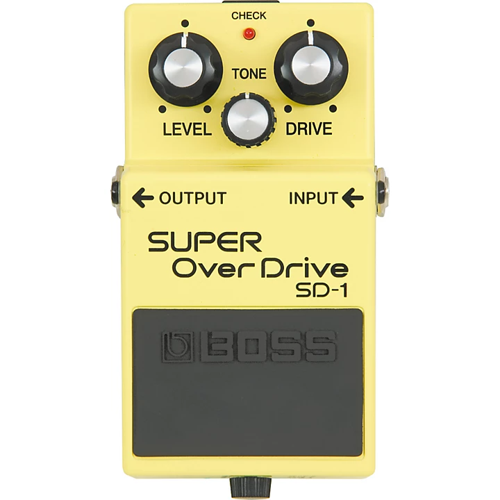 BOSS SUPER OverDrive SD 1 Pedal Level 1