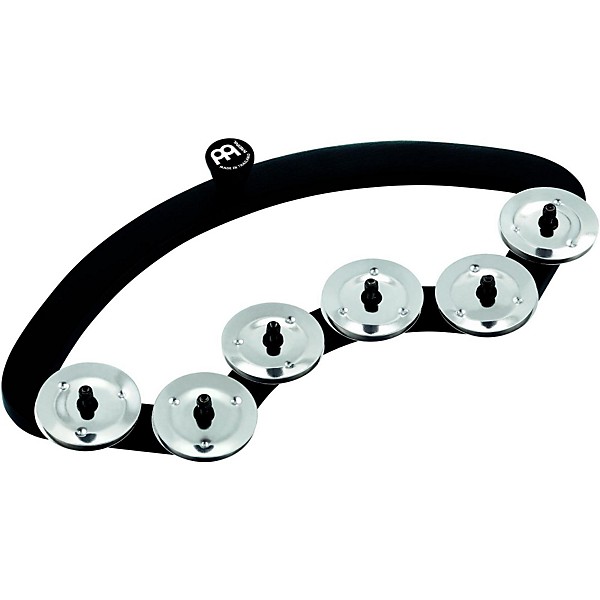 Backbeat Tambourine with Stainless Steel Jingles