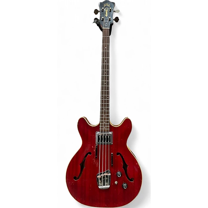 Vintage 1967 Guild Starfire Bass I Cherry Electric Bass Guitar