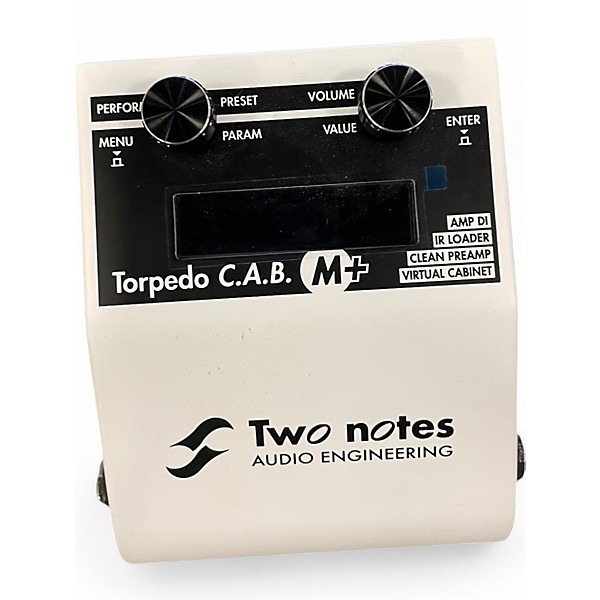 Two Notes AUDIO ENGINEERING Used Two Notes AUDIO ENGINEERING TORPEDO CAB M Effect Pedal.gc