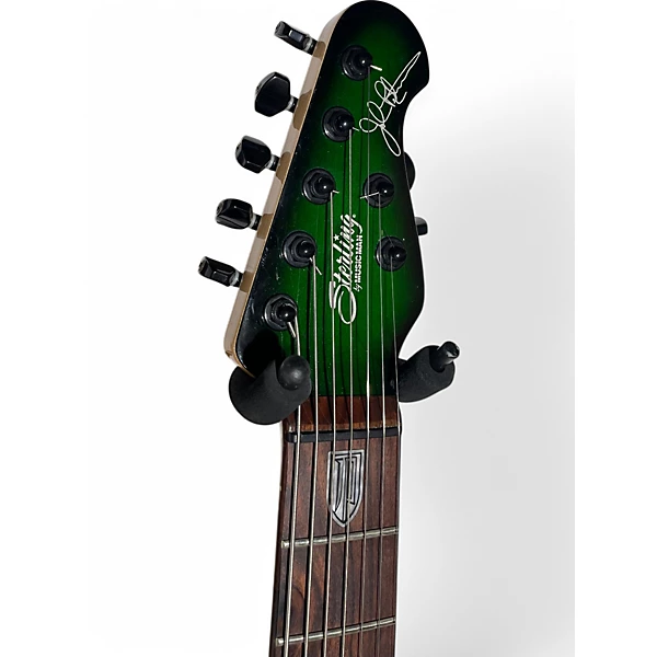 Used Sterling by Music Man JP50 John Petrucci Signature Green Solid Body Electric Guitar