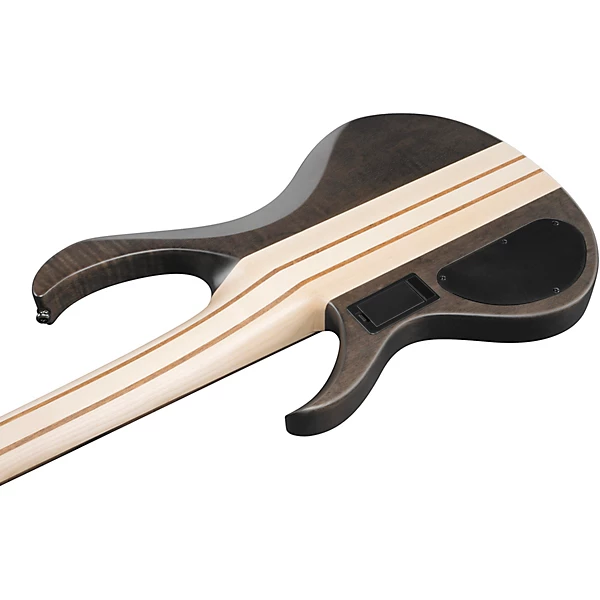 Ibanez BTB605 5 String Electric Bass Guitar Transparent Gray Flat