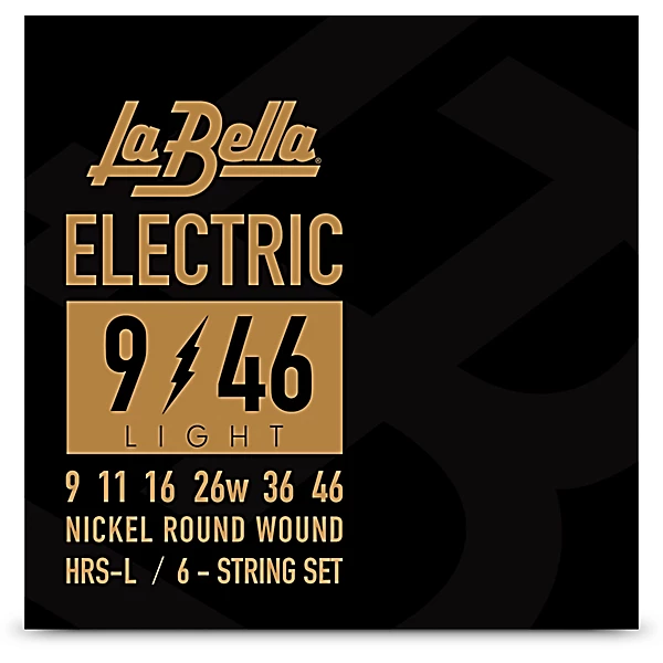 HRS L Nickel Light Electric Guitar Strings