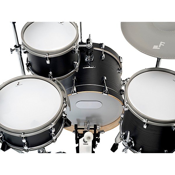 5X Acoustic Designed Electronic Drum Set Black Oak Wrap