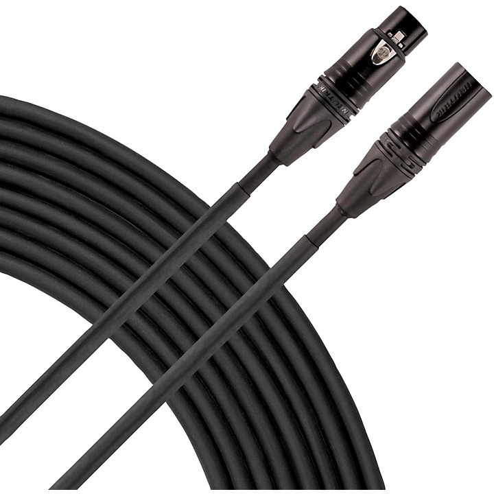 Advantage XLR Microphone Cable 25 ft Black