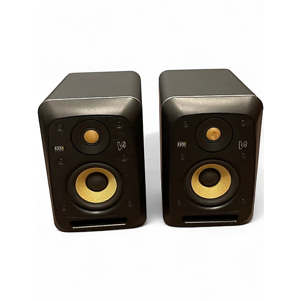 KRK Used KRK V4 Series 4 2 Way 4 Active Studio Monitor Pair Powered Monitor.gc