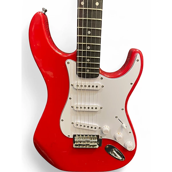 Used Lotus S STYLE  Red Solid Body Electric Guitar