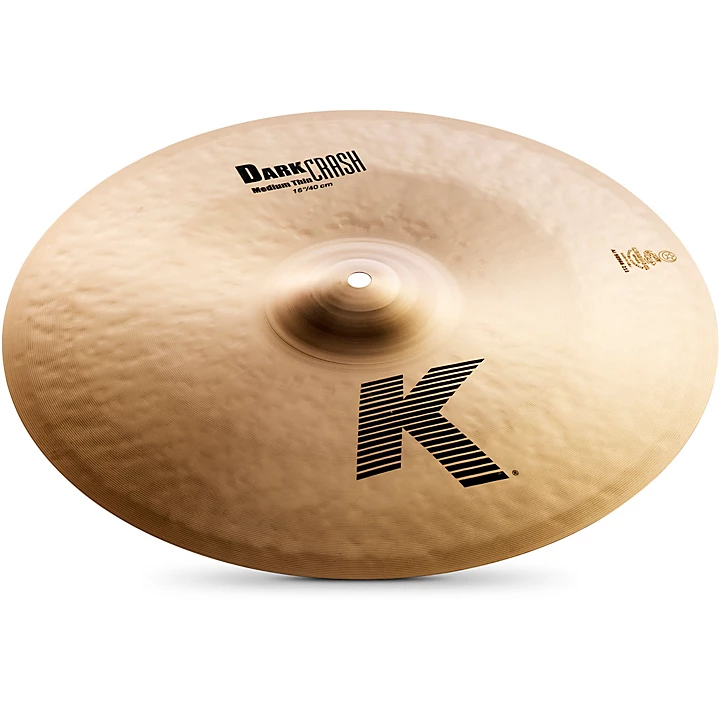 Zildjian K Dark Medium Thin Crash Cymbal 16 in.