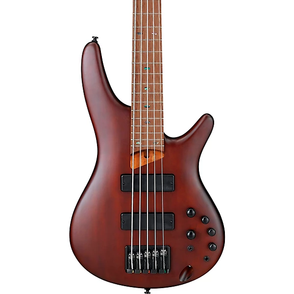 SR500E 5 String Electric Bass Brown Mahogany
