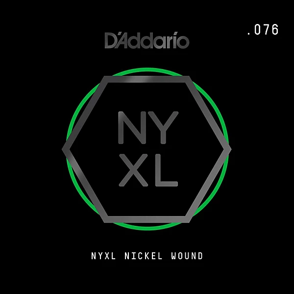 NYNW076 NYXL Nickel Wound Electric Guitar Single String 076