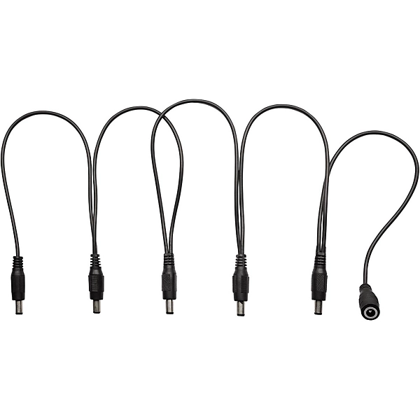 Pedal Power Supply Cable For 5 Pedals