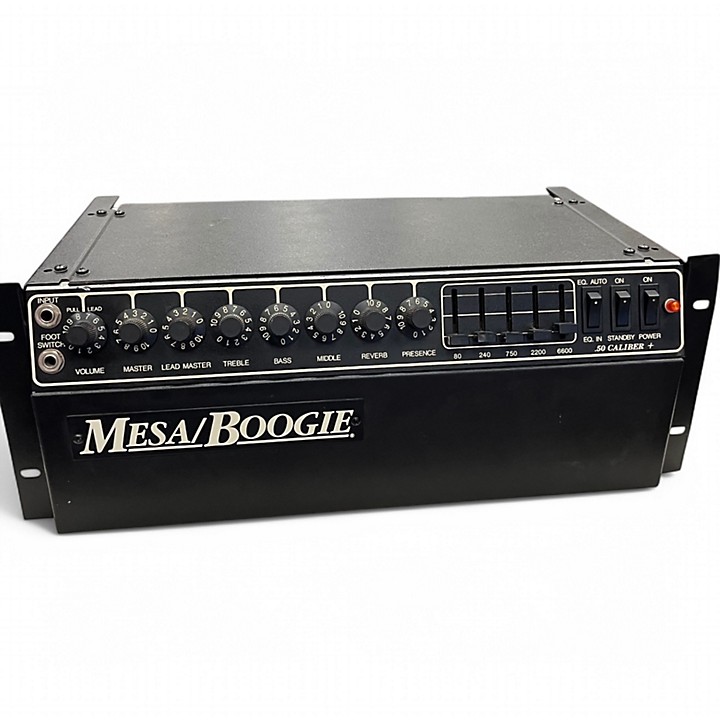 Vintage 1980s MESA/Boogie .50 Caliber + Tube Guitar Amp Head