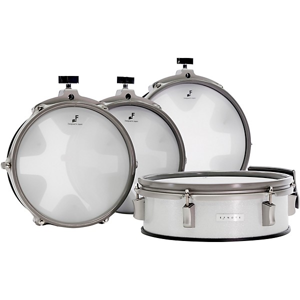 EFNOTE 3 Acoustic Designed Electronic Drum Set Level 1 White Sparkle M13258004001000.gc