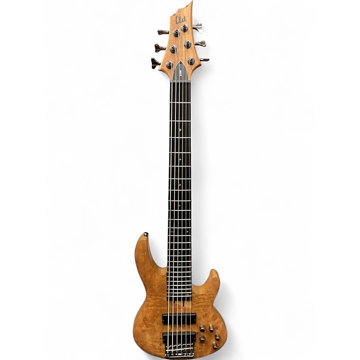 ESP Used ESP B206 6 String Natural Electric Bass Guitar