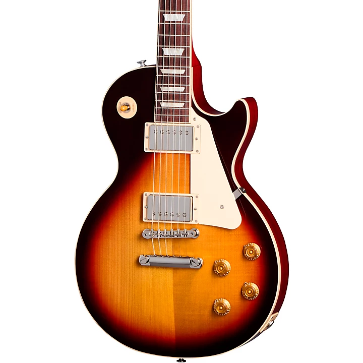 Les Paul Standard 50s Plain Top Limited Edition Electric Guitar Bourbon Burst