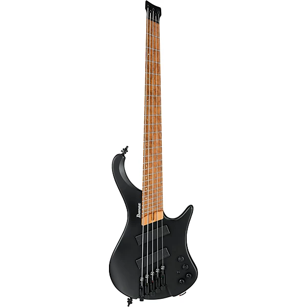 EHB1005MS 5 String Multi Scale Ergonomic Headless Bass Flat Black