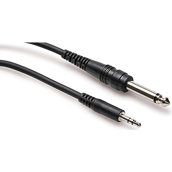 CMP 103 1 4 Inch TS to 35mm TRS Mono Interconnect Cable 3 ft