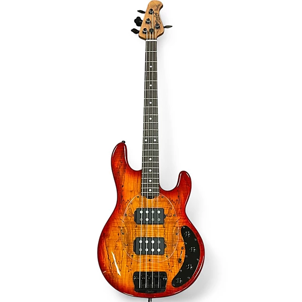 Sterling by Music Man Used Sterling by Music Man RAY34 HH Blood Orange Electric Bass Guitar.gc