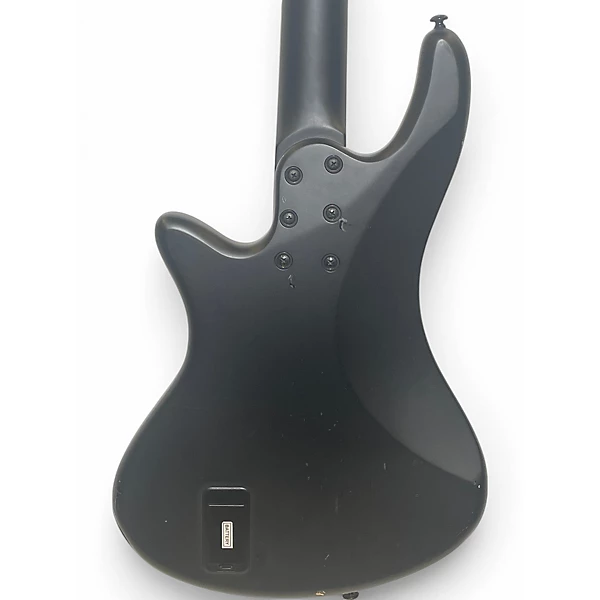 Used Schecter Guitar Research stiletto 4 Black Electric Bass Guitar