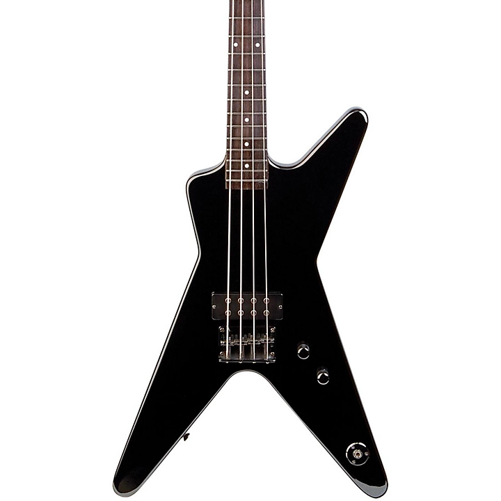 ML Metalman 4 String Bass Guitar Black