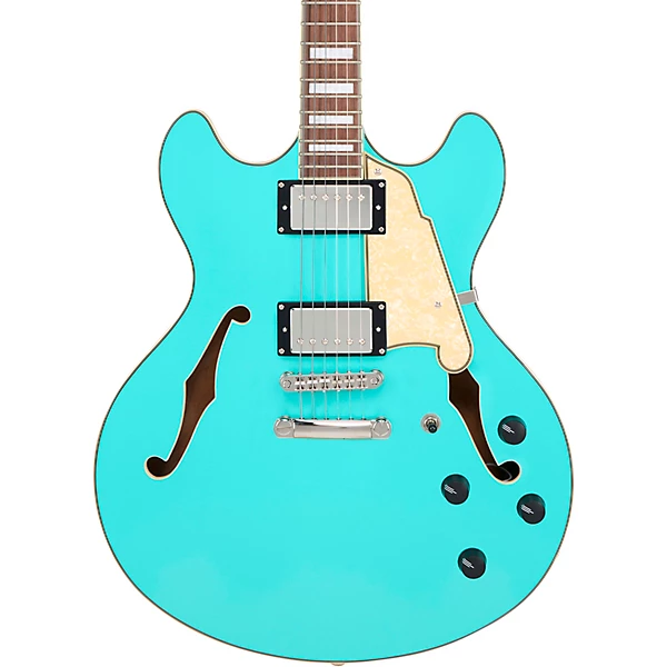 Premier DC Semi Hollow Electric Guitar Surf Green