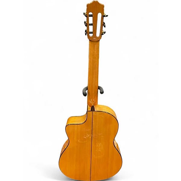 Used Ibanez RGDIX6PB BLACK BURL AND NATURAL Solid Body Electric Guitar