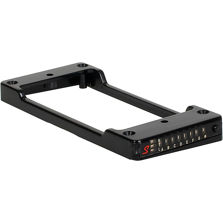E Tuner Humbucker Frame for Tremolo Electric Black