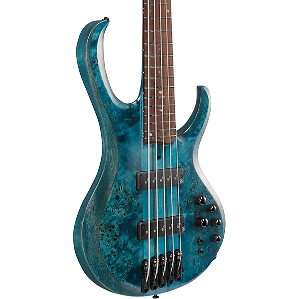 Ibanez BTB945 5 String Electric Bass Guitar Cosmic Blue Low Gloss